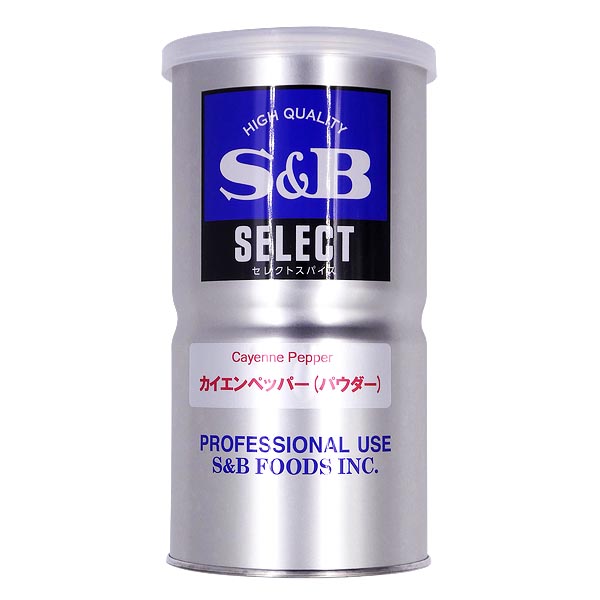 S&B エスビー カイエンペッパー L缶 300g