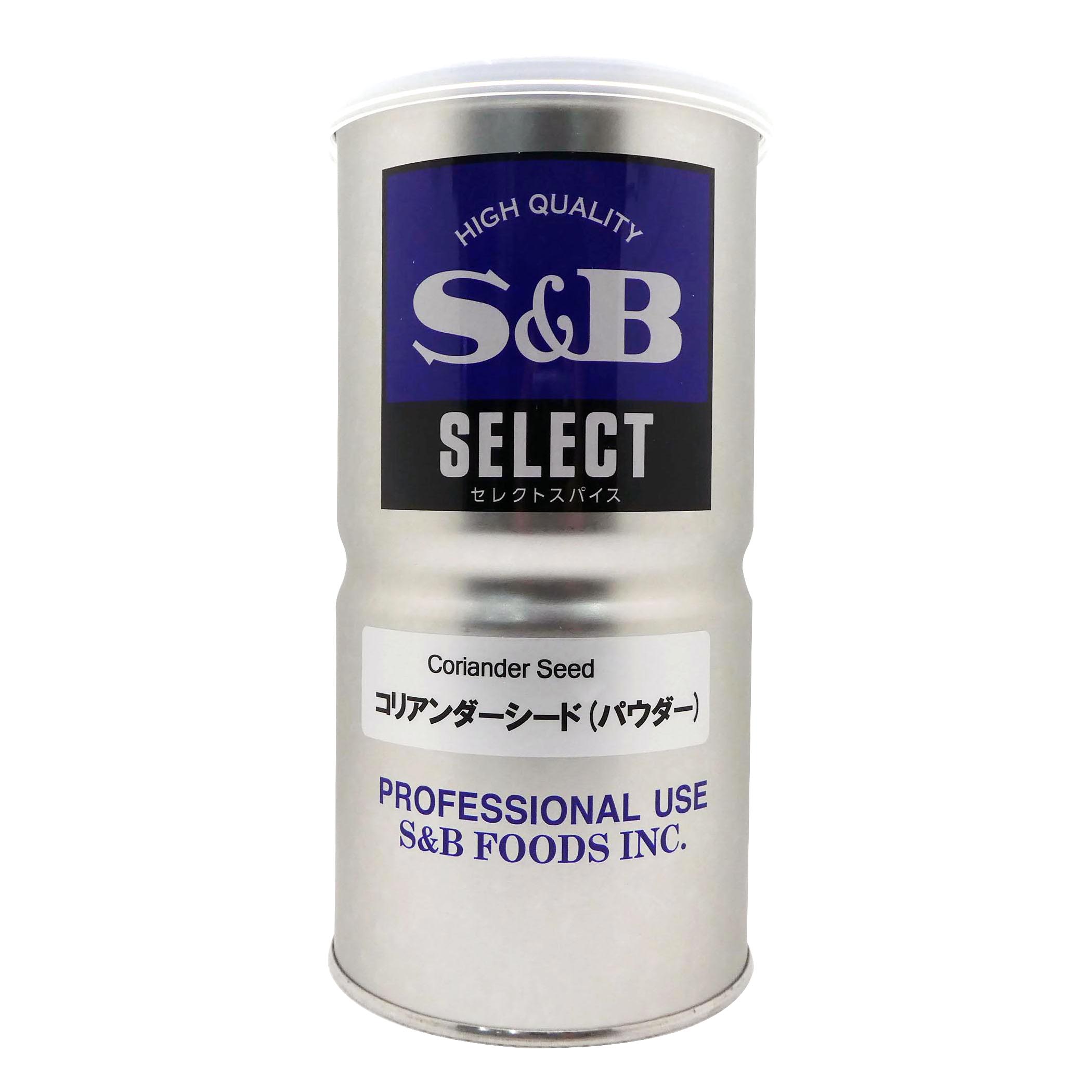 S&B エスビー コリアンダーシード パウダー L缶 350g