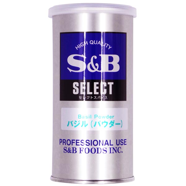 S&B エスビー バジルパウダー S缶 60g