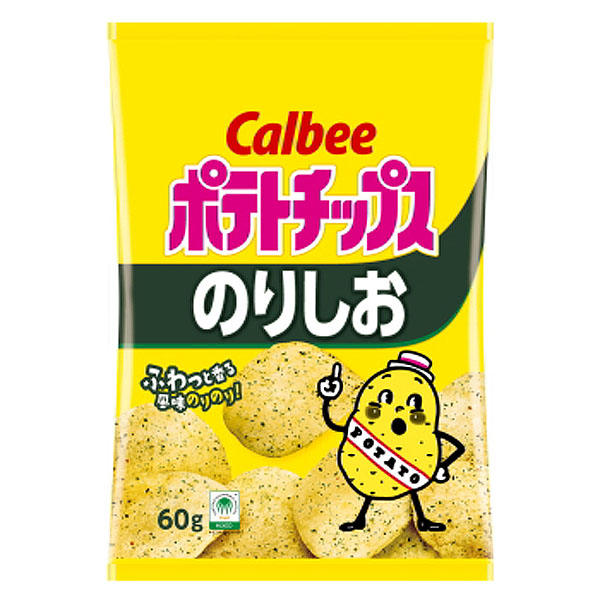 カルビー ポテトチップス のりしお 60g 1箱12入