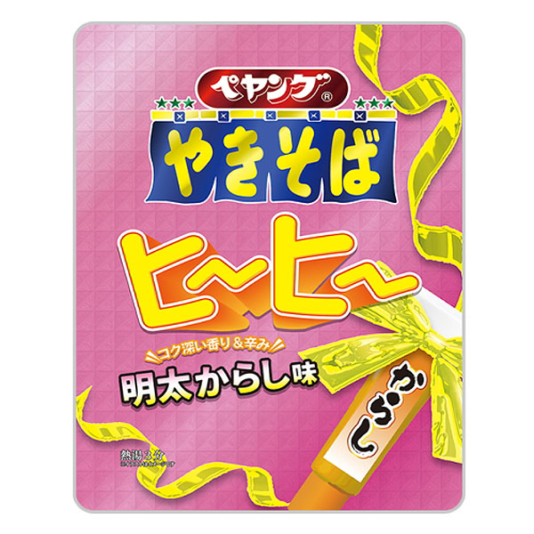 ペヤング やきそばヒーヒー明太からし味 1箱18食×2