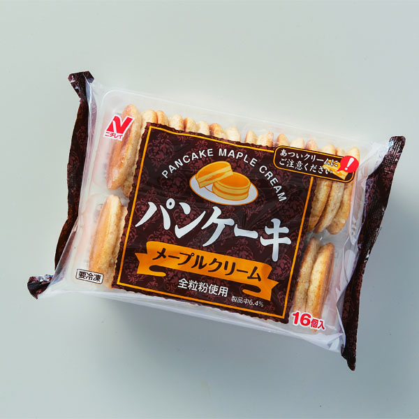 ニチレイ パンケーキ(メープルクリーム) 16個(28g×16個)