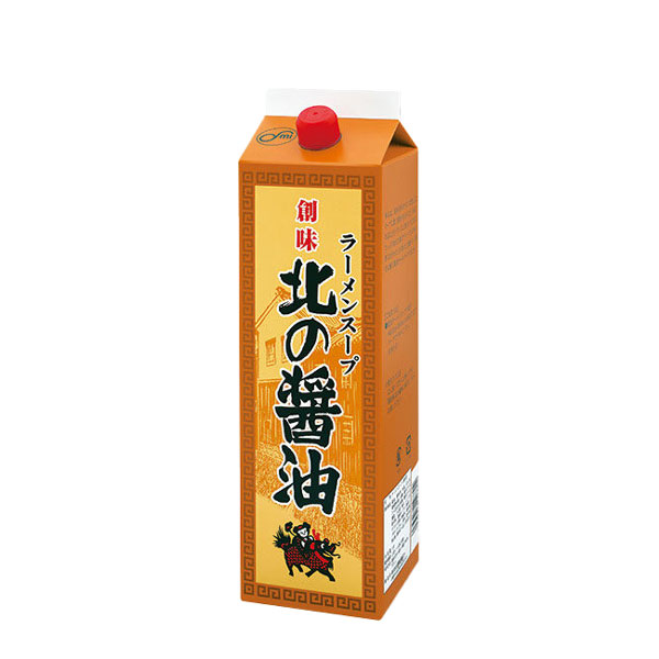 創味食品 ラーメンスープ 北の醤油 (醤油ラーメン) 1800ml (1.8L) 紙パック