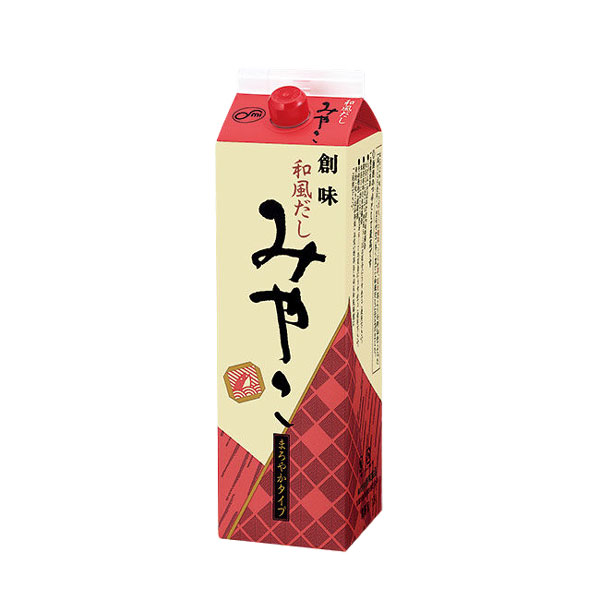 創味食品 和風だし みやこ 1800ml (1.8L) まろやかタイプ 紙パック