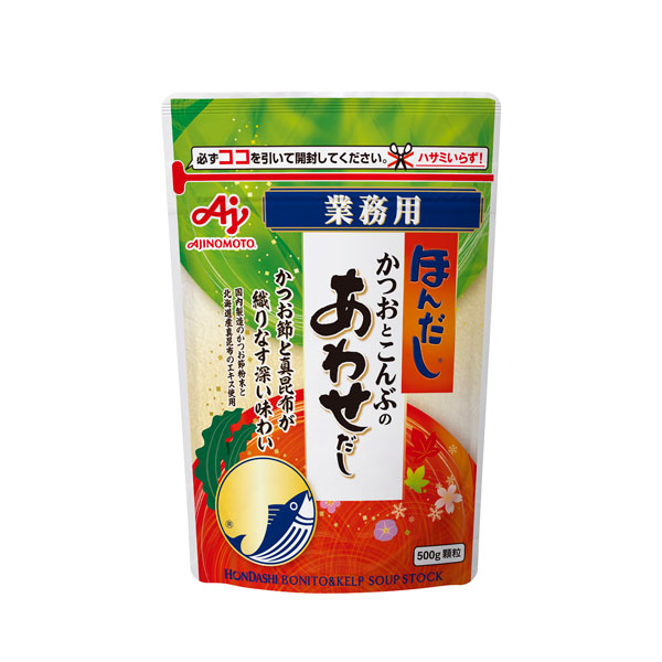 Ajinomoto ほんだし かつおとこんぶのあわせだし 500g 袋入