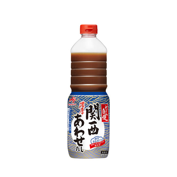 Ajinomoto だし自慢　濃厚 関西 あわせだし 1000mL (1L) 液体だし