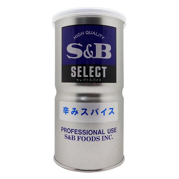 S&B エスビー 辛味スパイス L缶 350g