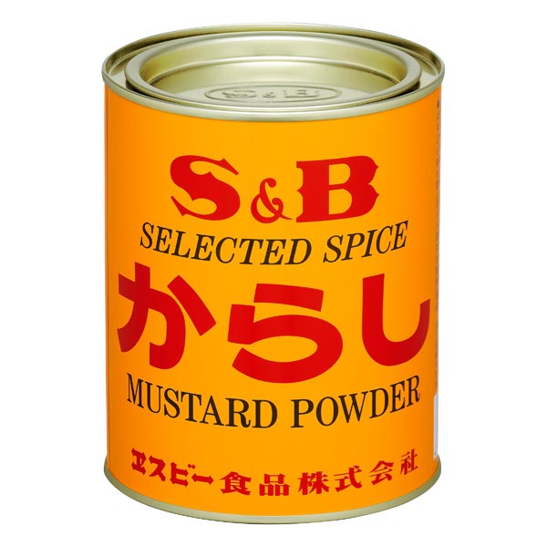 S&B エスビー からし 缶 400g