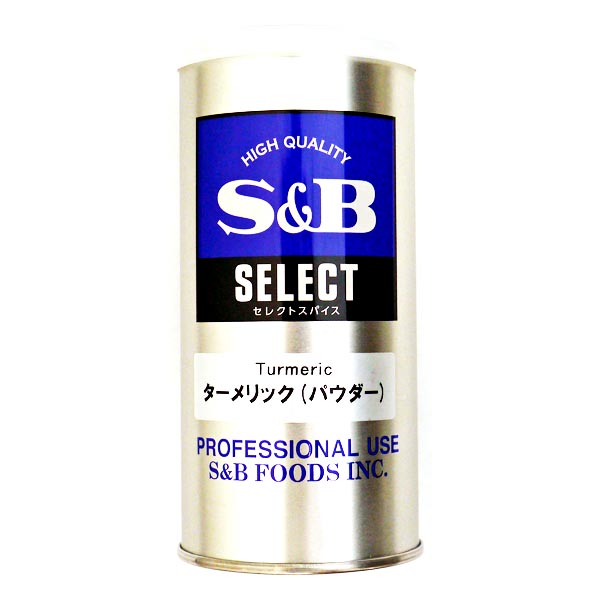 S&B エスビー ターメリック パウダー L缶 400g