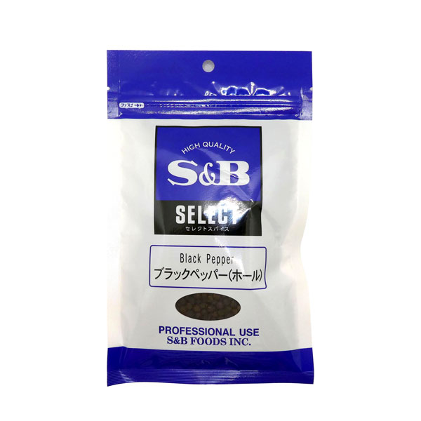 S&B エスビー ブラックペッパー ホール 100g