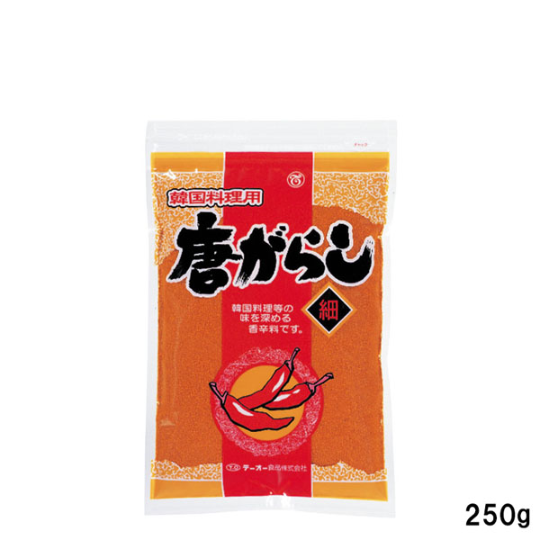 TO テーオー 韓国料理用 唐がらし 細 250g