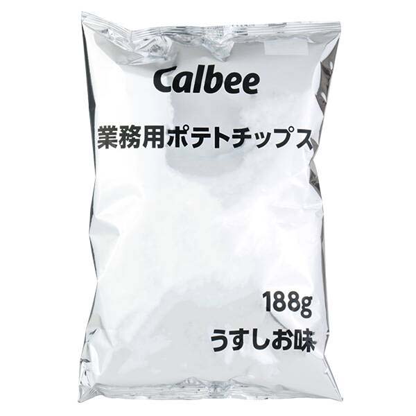 カルビー 業務用 ポテトチップス うすしお味 188g 1箱6袋