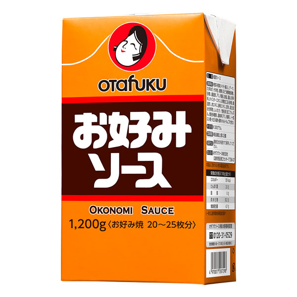 オタフクソース お好みソース 1200g (1.2kg) 紙容器