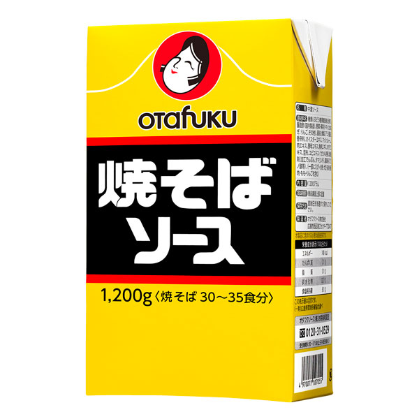 オタフクソース 焼そばソース 1200g (1.2kg) 紙容器