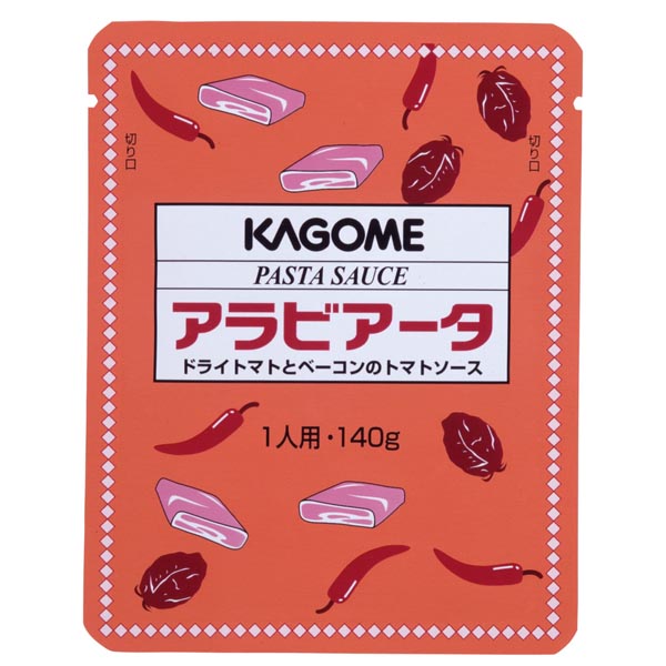 カゴメ パスタソース アラビアータ 140g