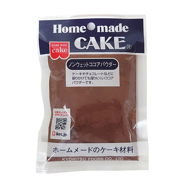 共立食品 ノンウェット ココアパウダー 40g Home made CAKE