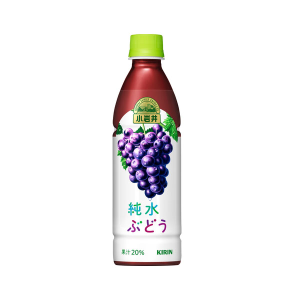 キリン 小岩井 純水ぶどう ペット430ml 1箱24本