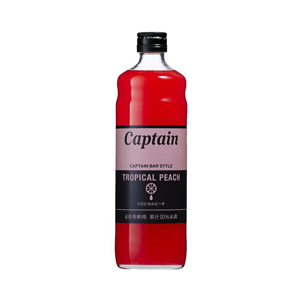 中村商店 Captain キャプテン トロピカルピーチ 瓶 600ml