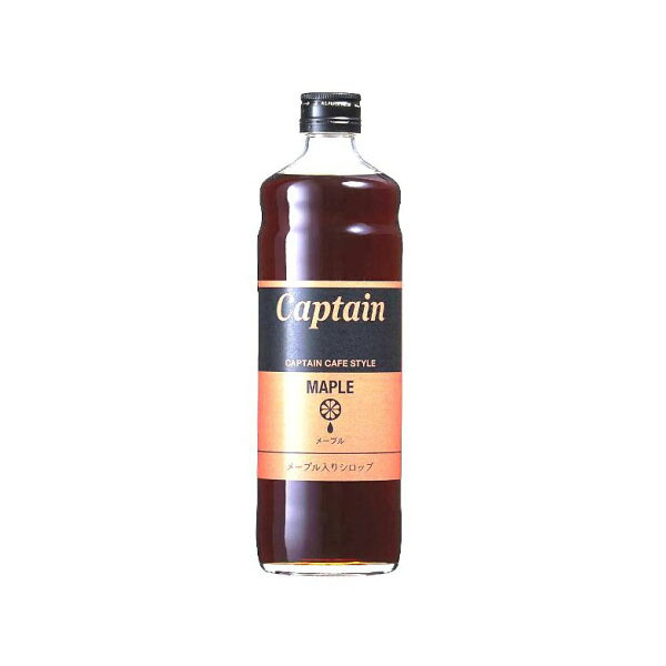 中村商店 Captain キャプテン メープルシロップ 瓶 600ml