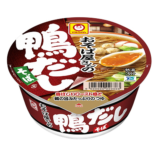 東洋水産 マルちゃん おそば屋さんの鴨だしそば 1箱12食