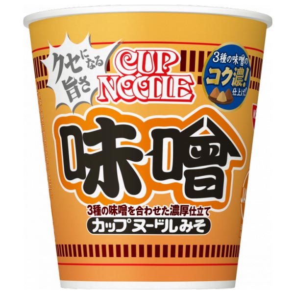 日清食品 カップヌードル 味噌 1箱12食