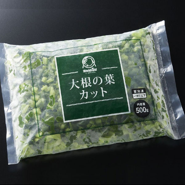 神栄　大根の葉 カットIQF 500g