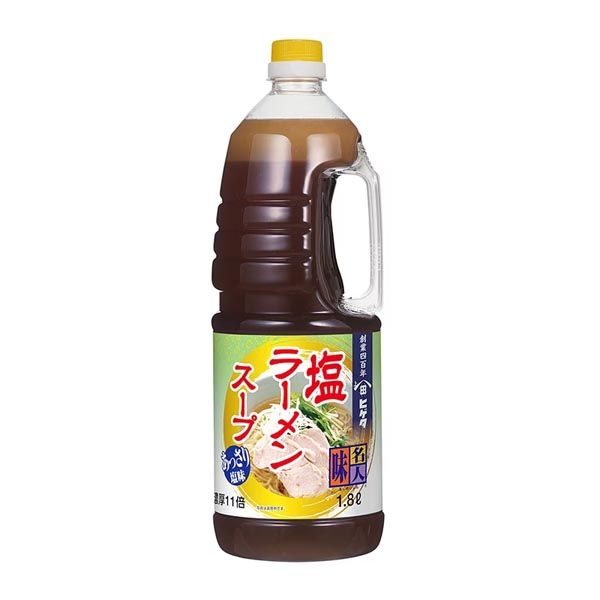 ヒゲタ 味名人 塩ラーメンスープ 1.8L