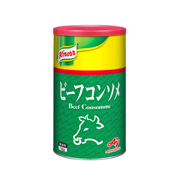 Ajinomoto クノール ビーフコンソメ 1000g (1kg) 缶