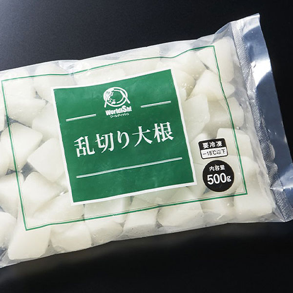 神栄 乱切り 大根(だいこん) 500g