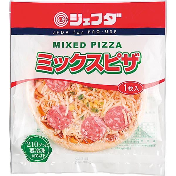 JFDA ジェフダ 冷凍 ミックスピザ 8インチ 210g