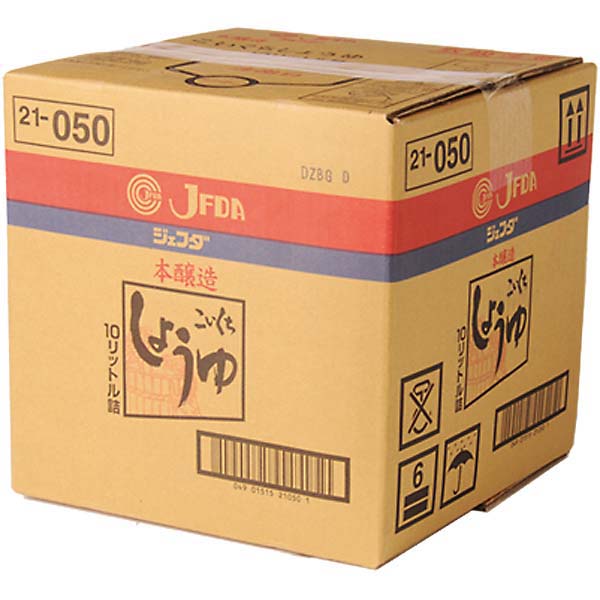 こいくちしょうゆ 10L JFDA ジェフダ