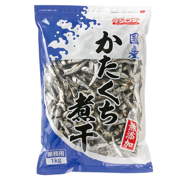 JFDA ジェフダ 国産 かたくち 煮干 1kg (無添加)