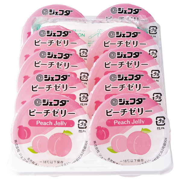 ピーチゼリー 400g(40g×10個) JFDA ジェフダ