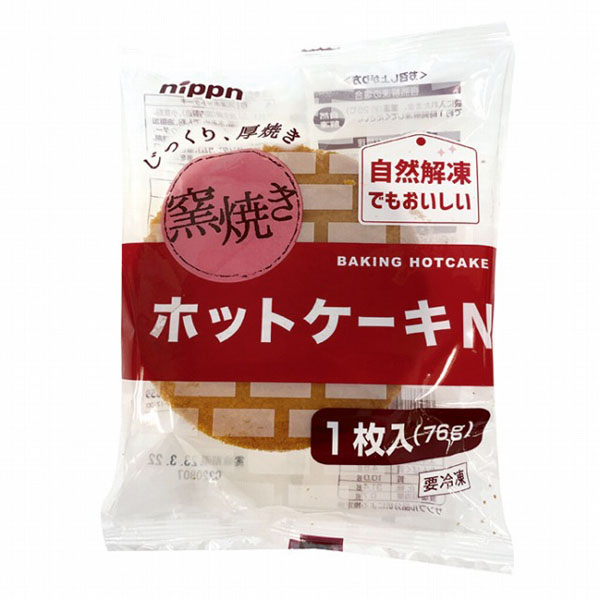 ニップン 窯焼 ホットケーキ 76g